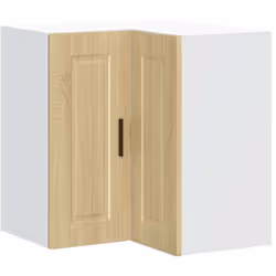 Ce meuble mural d'angle de cuisine est conçu pour optimiser l'espace de votre cuisine et décorer votre maison ! Matériau stab ...