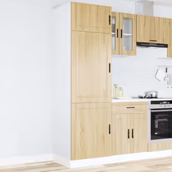 Cette armoire de cuisine optimise l'espace de votre cuisine et offre un grand espace de rangement pour vos effets personnels ...