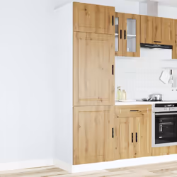 Cette armoire de cuisine optimise l'espace de votre cuisine et offre un grand espace de rangement pour vos effets personnels  ...