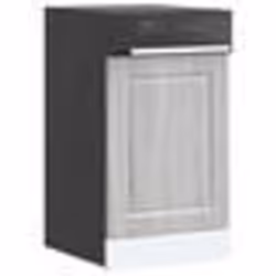 vidaXL Panneau de lave-vaisselle Porto sonoma gris 45x15x67 cm 854133