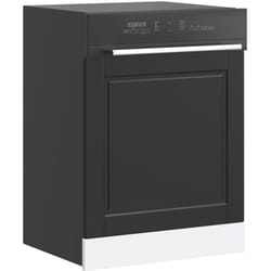 Vidaxl - Panneau de lave-vaisselle Porto noir 60x1,5x67 cm