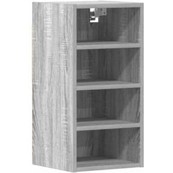 Armoire suspendue 'Riga' sonoma gris 30x29,5x60 cm Vidaxl