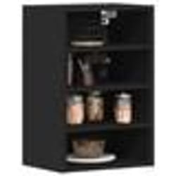 vidaXL Armoire suspendue noir 40x295x60 cm bois dingénierie armoire de cuisine placard armoire flottante armoire de 854176