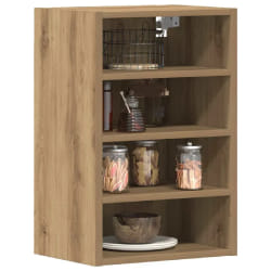 vidaXL Armoire suspendue - Chêne artisanal