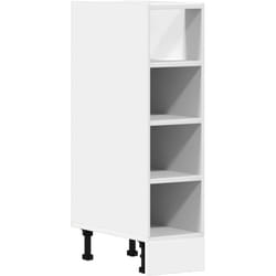 Vidaxl - Armoire de plancher blanc 20x44,5x81,5 cm bois d'ingénierie