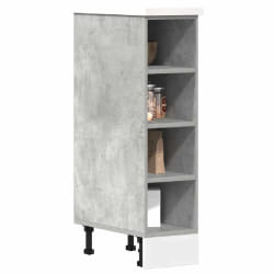 VidaXL Armoire de Plancher Gris Béton