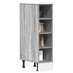 vidaXL Armoire de Plancher - Sonoma Gris