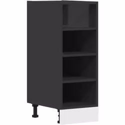 Cette armoire de plancher optimise votre espace de cuisine, offrant un espace de rangement suffisant pour vos effets personne ...