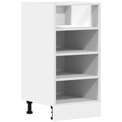 Armoire de plancher 'Riga' blanc 40x44,5x81,5 cm Vidaxl