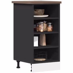 Cette armoire de plancher optimise votre espace de cuisine, offrant un espace de rangement suffisant pour vos effets personne ...