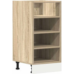 Armoire basse 'Riga' chêne sonoma 40x44,5x81,5 cm Vidaxl
