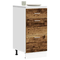 vidaXL Meuble bas "Lyon" Bois ancien 40 x 46 x 81,5 cm Bois d'ingénierie