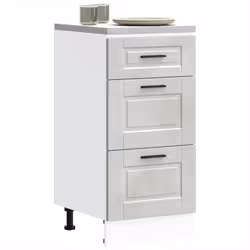 Cette armoire de cuisine optimise votre espace de cuisine, offrant un espace de rangement suffisant pour vos effets personnel ...