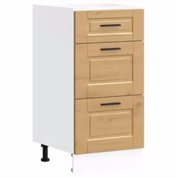 Cette armoire de cuisine optimise votre espace de cuisine, offrant un espace de rangement suffisant pour vos effets personnel ...