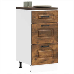 Vidaxl - Armoire De Cuisine Kalmar Chêne Fumé Bois D'Ingénierie