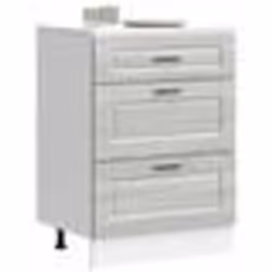 vidaXL Armoire de cuisine Porto sonoma gris bois dingénierie meuble dévier meuble de cuisine avec tiroir meuble de 854265