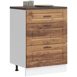 Vidaxl - Armoire de cuisine Porto vieux bois bois d'ingénierie