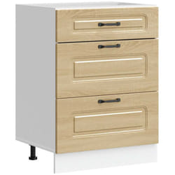 Armoire de cuisine Kalmar chêne sonoma bois d'ingénierie Vidaxl