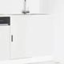 vidaXL Armoire de cuisine Porto blanc bois dingénierie armoire dévier meuble bas dévier de cuisine armoire de base 854298