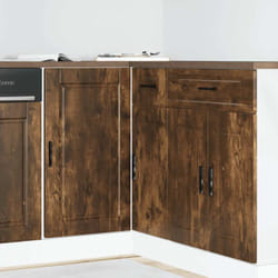 Armoire de cuisine Porto chêne fumé bois d ingénierie