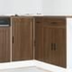 vidaXL Armoire de cuisine Porto chêne marron bois dingénierie armoire dévier meuble bas dévier de cuisine armoire de 854305