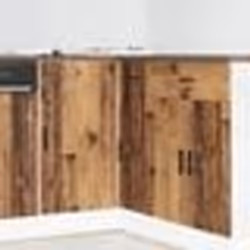 vidaXL Armoire de cuisine Porto vieux bois bois dingénierie armoire dévier meuble bas dévier de cuisine armoire de 854306