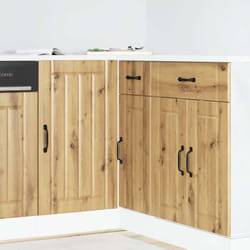 Vidaxl - Meuble de base de lavabo Lucca chêne artisanal bois ingénierie