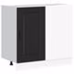 vidaXL Armoire de cuisine Kalmar noir bois dingénierie meuble dévier meuble de cuisine avec tiroir meuble de cuisine 854319