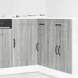 vidaXL Armoire cuisine Kalmar sonoma gris