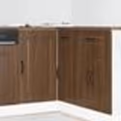 vidaXL Armoire de cuisine Kalmar chêne marron bois dingénierie meuble dévier meuble de cuisine avec tiroir 854325