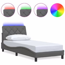 VidaXL 3310630, Gris, 850 mm, 2,18 m, 745 mm, 800 x 2000 mm, 1 pièce(s)