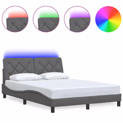 VidaXL 3310658, Gris, 1250 mm, 2,18 m, 745 mm, 1200 x 2000 mm, 1 pièce(s)