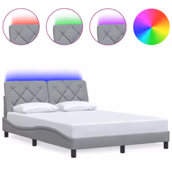 VidaXL 3310678, Gris, 1650 mm, 2,18 m, 745 mm, 1600 x 2000 mm, 1 pièce(s)