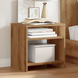 Vidaxl - Table de chevet chêne artisanal 40x30x40 cm bois d'ingénierie
