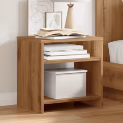 Ces tables de chevet au style industriel sont un supplément intemporel à votre décoration intérieure. Matériau durable : le b ...