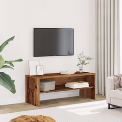 Ce meuble TV avec un grand espace de rangement est un complément pratique et attrayant pour votre salon ou votre chambre à co ...