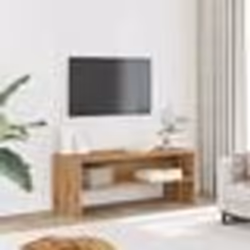 vidaXL Meuble TV chêne artisanal 100x40x40 cm bois dingénierie 855769