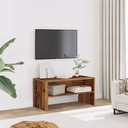 Ce meuble TV avec un grand espace de rangement est un complément pratique et attrayant pour votre salon ou votre chambre à co ...