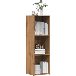 Bibliothèque chêne artisanal 36x30x114 cm bois d'ingénierie Vidaxl
