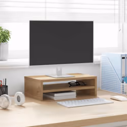 Ce support de moniteur pratique au design minimaliste ajoutera une touche moderne à votre espace de vie et maintiendra votre ...