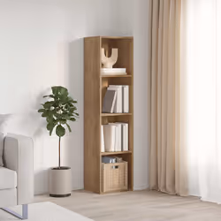 Avec un design élégant et classique, cette bibliothèque ajoutera une touche décorative et pratique à votre décoration. Matéri ...
