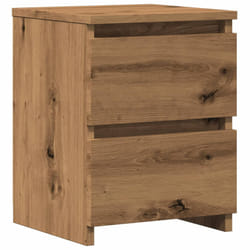 VidaXL 855848 Table de nuit et table de chevet Chêne