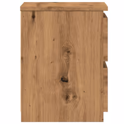 VidaXL 855848 Table de nuit et table de chevet Chêne - Vue supplémentaire 5