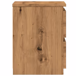 VidaXL 855849 Table de nuit et table de chevet Chêne - Vue supplémentaire 6