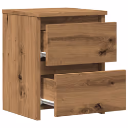 VidaXL 855849 Table de nuit et table de chevet Chêne - Vue supplémentaire 8