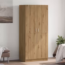 Cette garde-robe présente une solution de rangement parfaite et ajoute une touche chic à votre maison. Matériau stable et dur ...