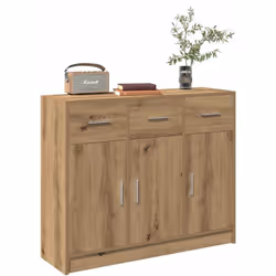 Ce buffet classique, au look intemporel, est conçu pour être un excellent supplément à votre maison. Matériau durable : le bo ...