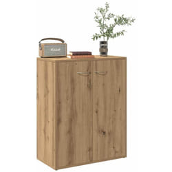 Vidaxl - Buffet chêne artisanal 60x30x75 cm bois d'ingénierie