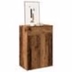 vidaXL Armoire à chaussures vieux bois 60x35x84 cm bois dingénierie étagère à chaussures meuble à chausseurs étagères à 85595 ...