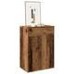 vidaXL Armoire à chaussures vieux bois 60x35x84 cm bois dingénierie étagère à chaussures meuble à chausseurs étagères à 855952